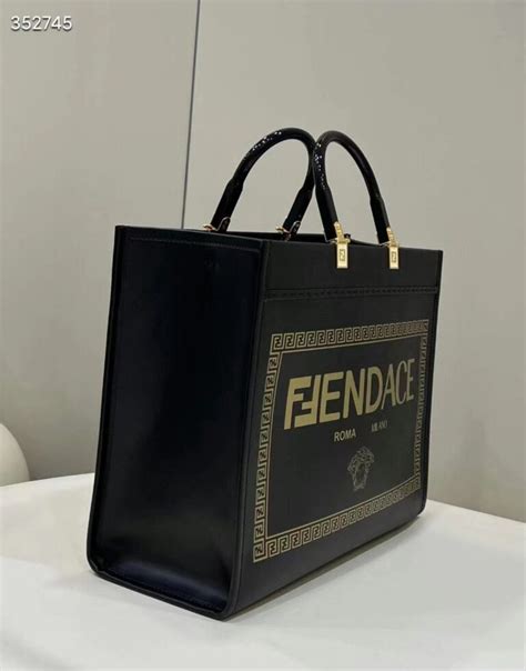 fendi sunshine small shoulder bag|fendace sunshine tote bag.